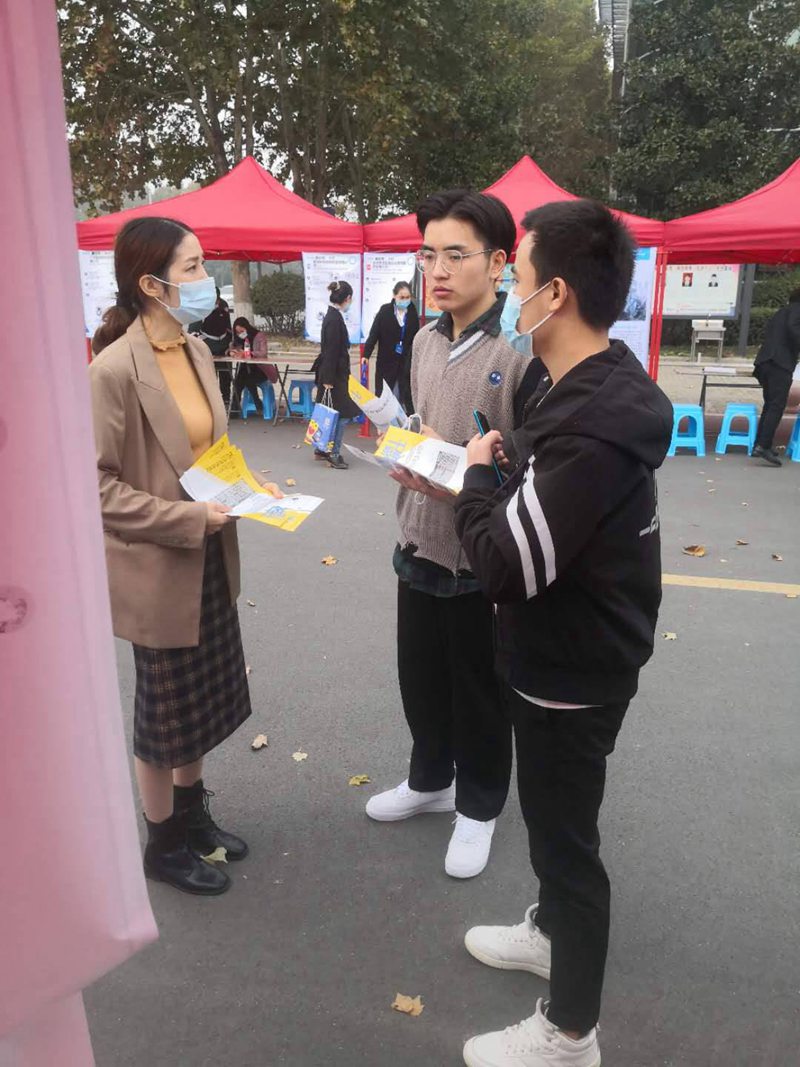 我公司（sī）參加焦作大（dà）學2021屆畢業生秋季校園招聘會（huì）(圖2)