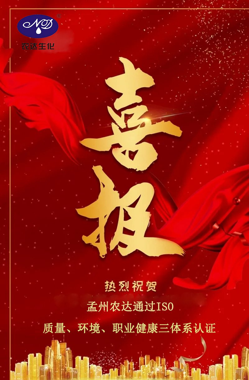 喜報-孟州91抖阴下载_通過ISO三體係認（rèn）證(圖2)