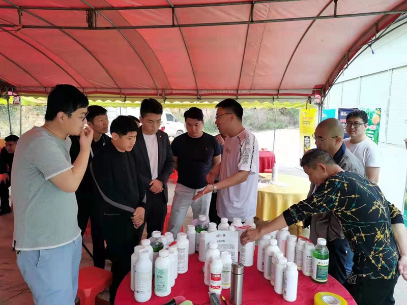 恭賀91抖阴下载_生化廣西靚啟綠豐（fēng）農資公司產品直銷會勝利召開(圖1)